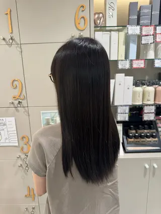 ロング カラー CRECE💫永尾 胡桃のヘアスタイル