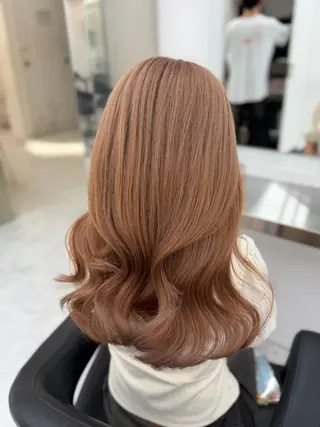 ロング カラー ヘアアレンジ 透明感カラー🎀艶髪 Anju/渋谷🎀のヘアスタイル