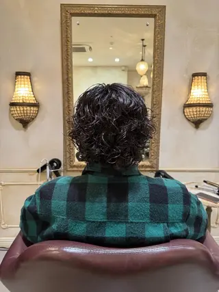 メンズ ショート・ボブ れいかのヘアスタイル