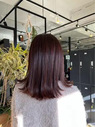 ミディアム ✨️FERIA桃山台 💗✄🦋谷尾大華のヘアスタイル