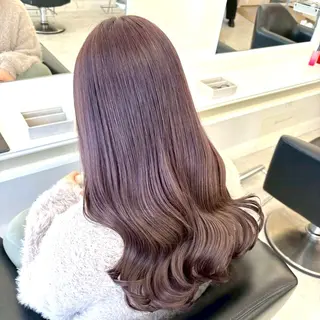 ロング カラー ParveMix 楠本結菜💟のヘアスタイル