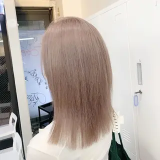 ロング カラー 赤みゼロ/透明感 カラー🌿KANTAのヘアスタイル