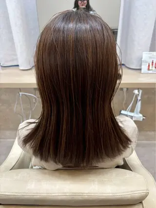 ミディアム 兼古 望羽のヘアスタイル