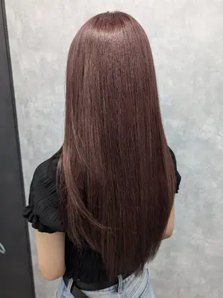 ロング カラー 🏹MIYU¦抜け感 ×柔らかカラーのヘアスタイル