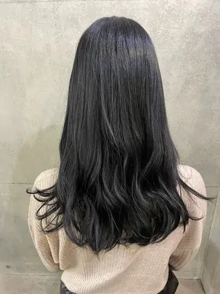 セミロング カラー メンズ/レディース きくた　みずきのヘアスタイル