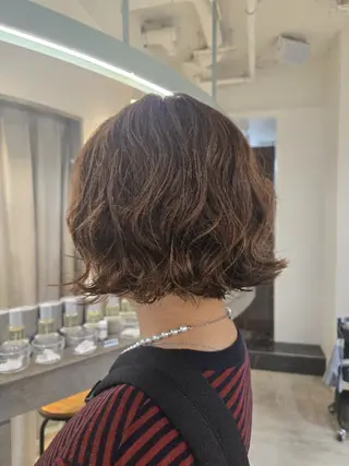 パーマ ミディアム 柏Perm/UC HIBORINAMIのヘアスタイル