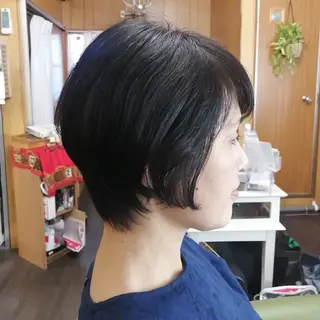 ショート 【渋谷|畑中】 美女が沼るヘッドスパのヘアスタイル