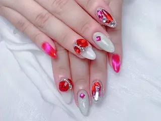 ネイル M🌷nail 長さだし専門店のネイルデザイン
