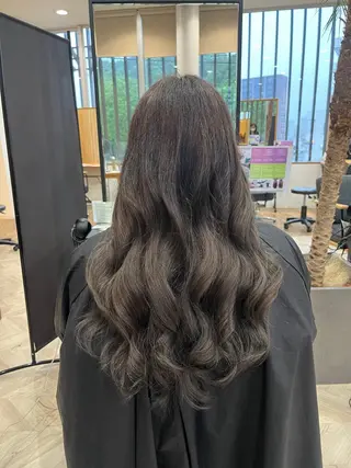 ロング 北村 空音のヘアスタイル