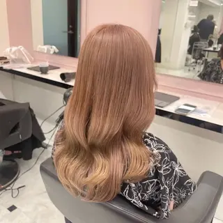 ロング カラー 🍀ブラウンベージュ sakura🍀のヘアスタイル
