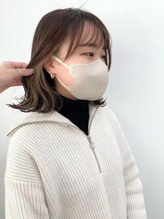 ミディアム カラー 🌿椿 夢来🌿のヘアスタイル