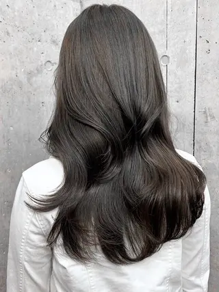 ロング カラー ヘアアレンジ 縮毛矯正・カラー特化 指名No.1shunのヘアスタイル