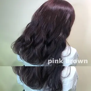 ロング カラー ヘアアレンジ TSUNA 🌙 Lim 五反田のマツエク・マツパデザイン