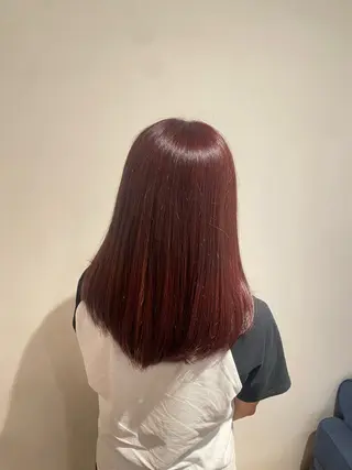 ミディアム カラー reimi 表参道🍒のヘアスタイル