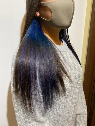 ロング 石川 信英のヘアスタイル