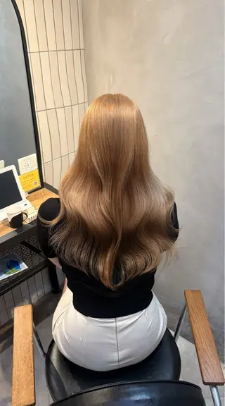 ロング カラー 𝒌𝒚𝒐𝒌𝒂 ︎︎のヘアスタイル