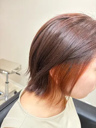 ショート カラー LOCO Aikaのヘアスタイル