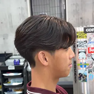 ショート パーマ ヘアアレンジ メンズ MENIN メンズ サロン　望月　涼太のヘアスタイル