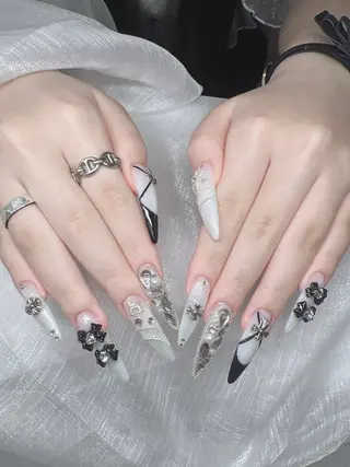 ネイル Lee Nails チップ長さだし専門店のネイルデザイン