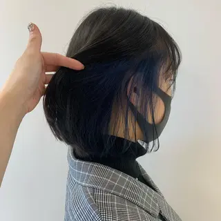ミディアム カラー 暖色/ブリーチカラー 🎀 M i k uのヘアスタイル
