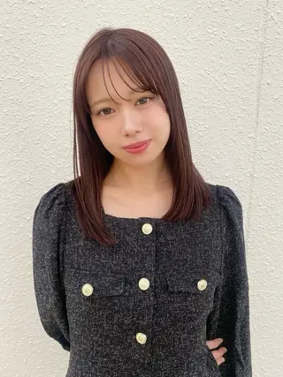 ミディアム カラー asuka🤍 Lita 4Fのヘアスタイル