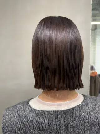 ショート カラー Bob &髪質改善 NEMOTOのヘアスタイル