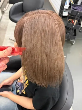 ショート カラー ダブルカラー メンズパーマ大成のヘアスタイル