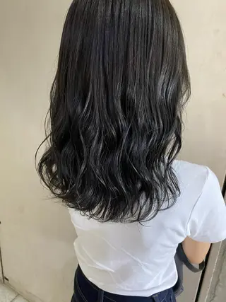 ミディアム カラー 清村 和音のヘアスタイル