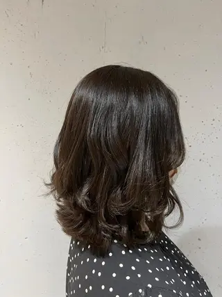 カラー 木下 実優のヘアスタイル