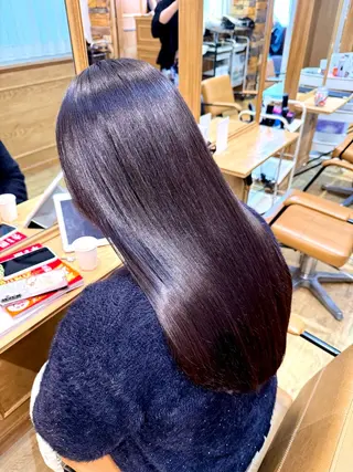 ロング 千 田のヘアスタイル