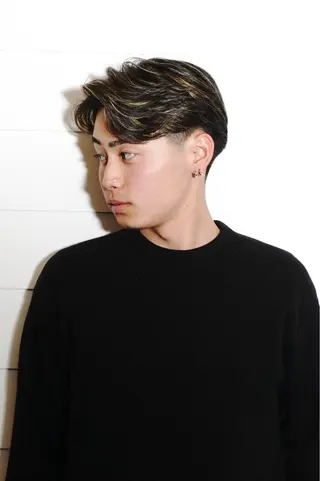 ショート パーマ メンズ 三宮メンズカット ヨシイッキのヘアスタイル