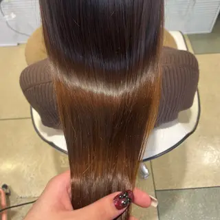 ロング カラー 淡色┊︎ナチュラル 🧁奈那美🧁*.゜のヘアスタイル