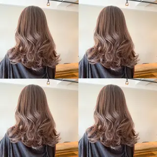 ロング カラー 透明感カラー✂︎ /縮毛矯正/YUKAのヘアスタイル