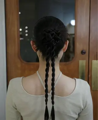 ヘアアレンジ モトムラ アミのヘアスタイル