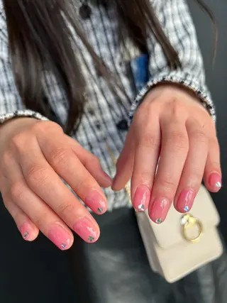 ネイル なぽ ❤︎長さだし / 韓国nailのネイルデザイン
