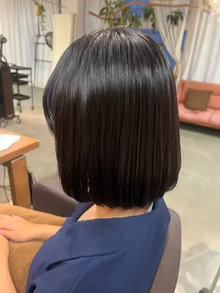 ミディアム 辻村 はなのヘアスタイル