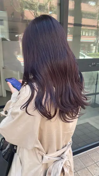 ロング RURI韓国ボブ 🇰🇷タッセルボブのヘアスタイル