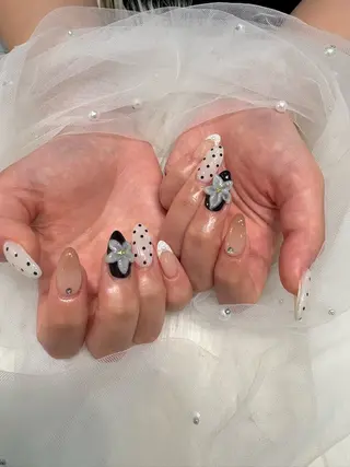 ネイル AQUA 🩵 Manamiのマツエク・マツパデザイン