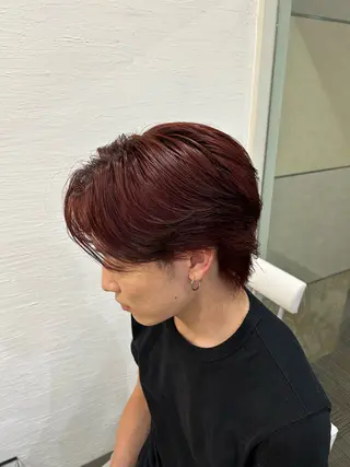 カラー メンズ 河野 大輝のヘアスタイル