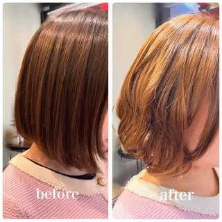 ショート カラー 🫧艶カラー osawa🐳🫧のヘアスタイル