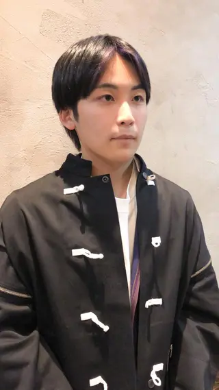 カラー メンズ 水谷 俊一のヘアスタイル
