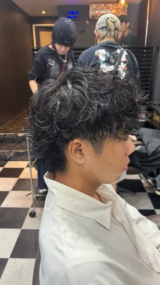 パーマ メンズ 京都/伏見/メンズ/ 石田昂のヘアスタイル