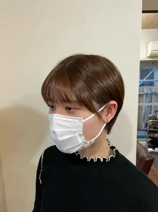 ショート 縮毛矯正の達人 ☆　松本のヘアスタイル