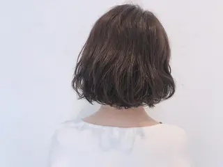 ミディアム カラー 伊藤 さやかのヘアスタイル