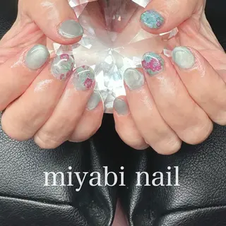 ネイル miyabi nail 桂川駅近くのネイルデザイン
