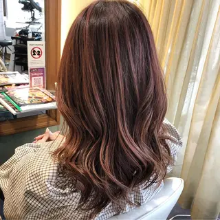 セミロング 中田 雅彦のヘアスタイル