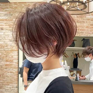 ショート カラー 表参道/ショート特化 /似合わせ/荒砂のヘアスタイル