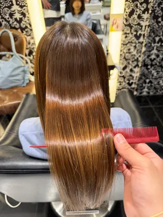 ロング 古屋 陽菜のヘアスタイル