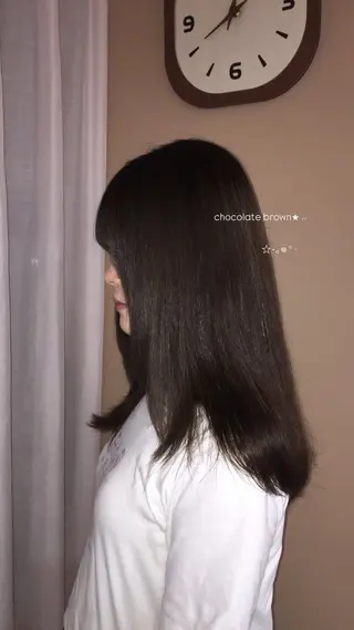 カラー YOKE 桃山台 SAKI♩ ܸのヘアスタイル
