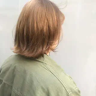 ショート カラー 上品韓国ヘア レイヤー/ayaのヘアスタイル